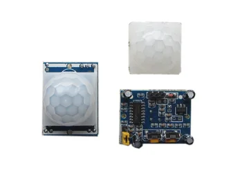 

Free Shipping 2pcs/lot Human infrared sensor module HC-SR501 human body module