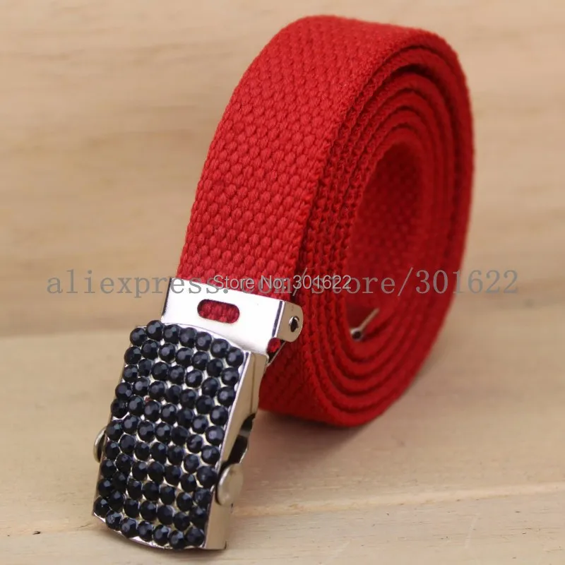 

1.8cm acrylic buckle webbing Waist Belt