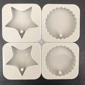 

2017 New Customized Handmade Silicone Mold Soap Muffin Cake Baking Set DIY Square Soap Molds Soap Making Candle Making Supplies