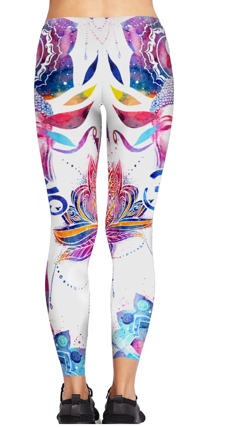 indian style color buddha mandala leggings (3)