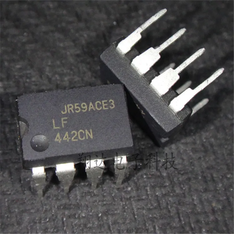 50pcs/lot LF442CN DIP8 LF442 DIP-in Connectors from Lights & Lighting ...