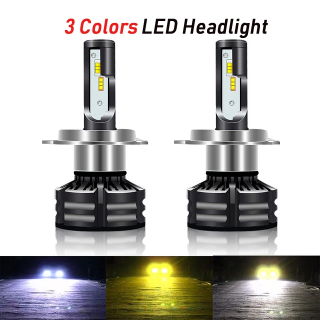 

Sunmeg LED Headlight H7 H11 H1 H3 H4 HB3 HB4 HIR2 Car Lamps 3000K 4300K 6000K Hight Low Beam Fog lamp Bulb