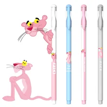 Стираемая ручка перо 0,5 мм Розовая пантера ручка шариковая распродажа подарки бутик канцелярские принадлежности для студентов офисные ручки