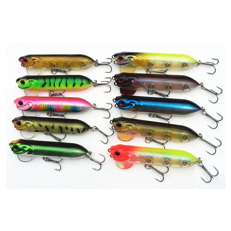 Topwater приманка карандаш для рыбалки 94 мм/18 г жесткая мини волшебный Змеиный
