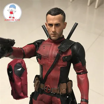 

1/6 Scale Deadpool Ryan Reynolds Head Sculpt with Matching Headgear Fit 12 Inches Action Figure Toys Accessory