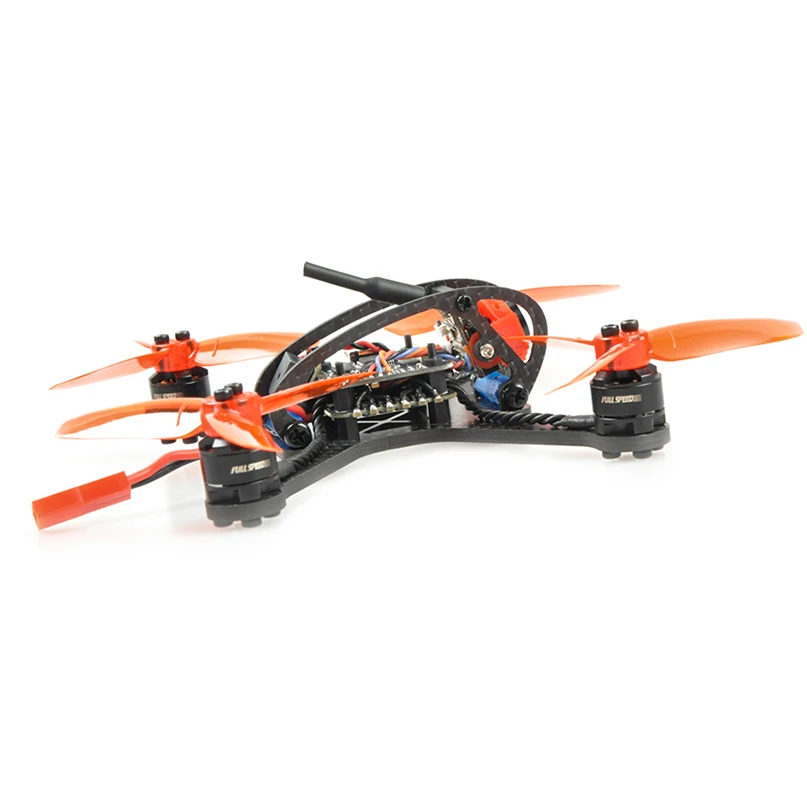 Leader-120 120 мм углеродное волокно DIY Mini FPV Racer Квадрокоптер Дрон камера OSD F3 бесщеточный BNF комбо набор