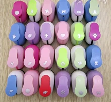 Small Punch Kids Work Art Decoration Hole Punch Paper DIY Scrapbooking Shaper Craft Party Punch 4 patterns extra large butterfly paper punch scrapbooking paper creative craft hole punch embossing