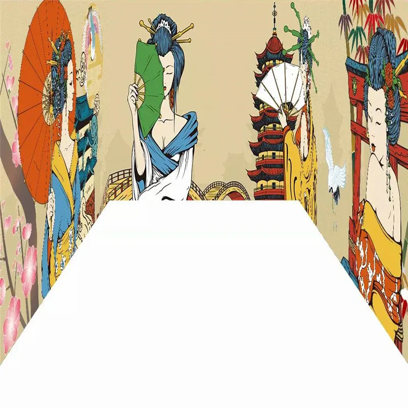 Japanese restaurant sushi restaurant background wall professional production mural wholesale wallpaper custom poster photo wall Japanese restaurant sushi restaurant background wall professional production mural wholesale wallpaper custom poster photo wall