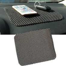 19cm*21cm Car Anti Slip Mat For Mobile Phone Non Slip Car Dashboard Holder For MP3 MP4 PDA Sticky Pad Black Auto Accessories