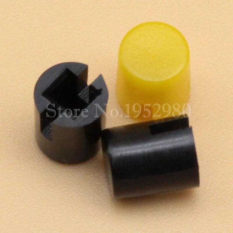 

200PCS/LOT Plastic Push Key Caps, A30 Tactile Push Switch Cap Size 4.6*5.5mm Multicolor ( for 5.8*5.8/6*6*H7.3MM Tact Switch )