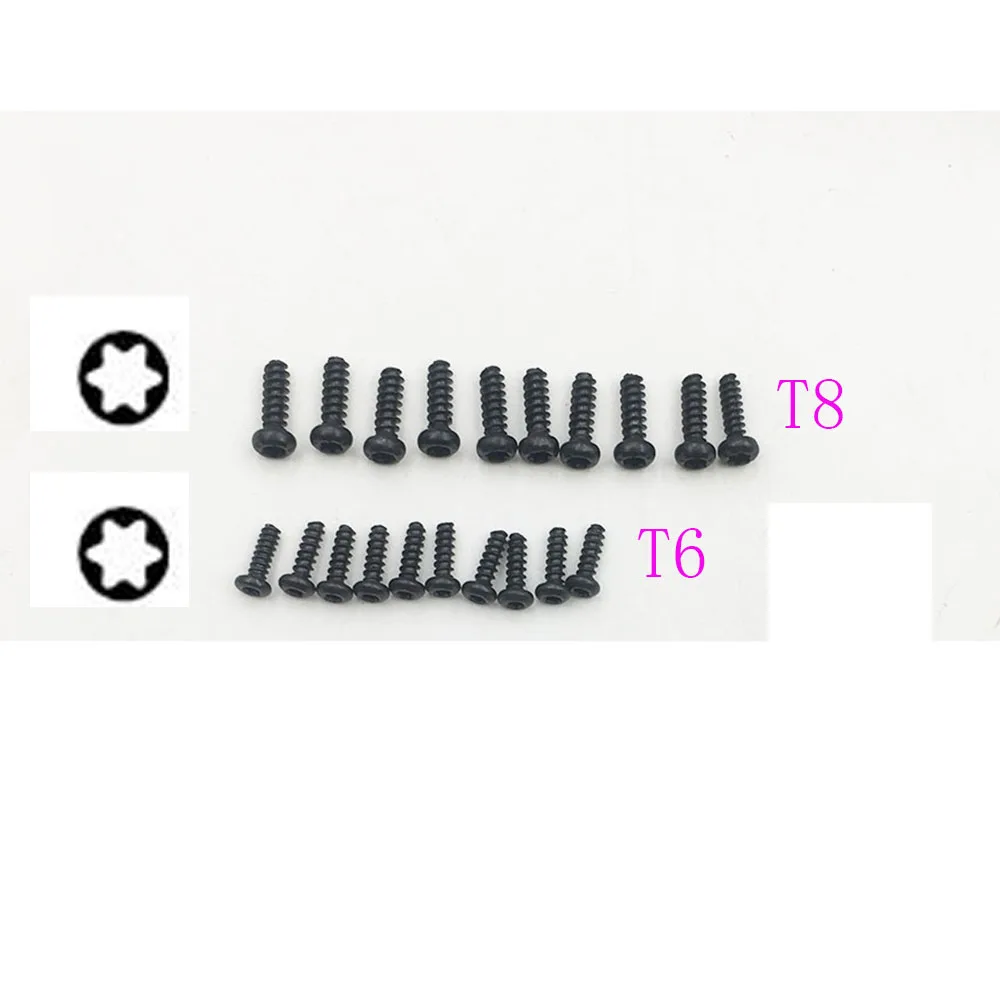 

200pcs For Xbox One Slim Elite T6 T8 Screws For XBOX360 For XBOXONE S X Controller Screw