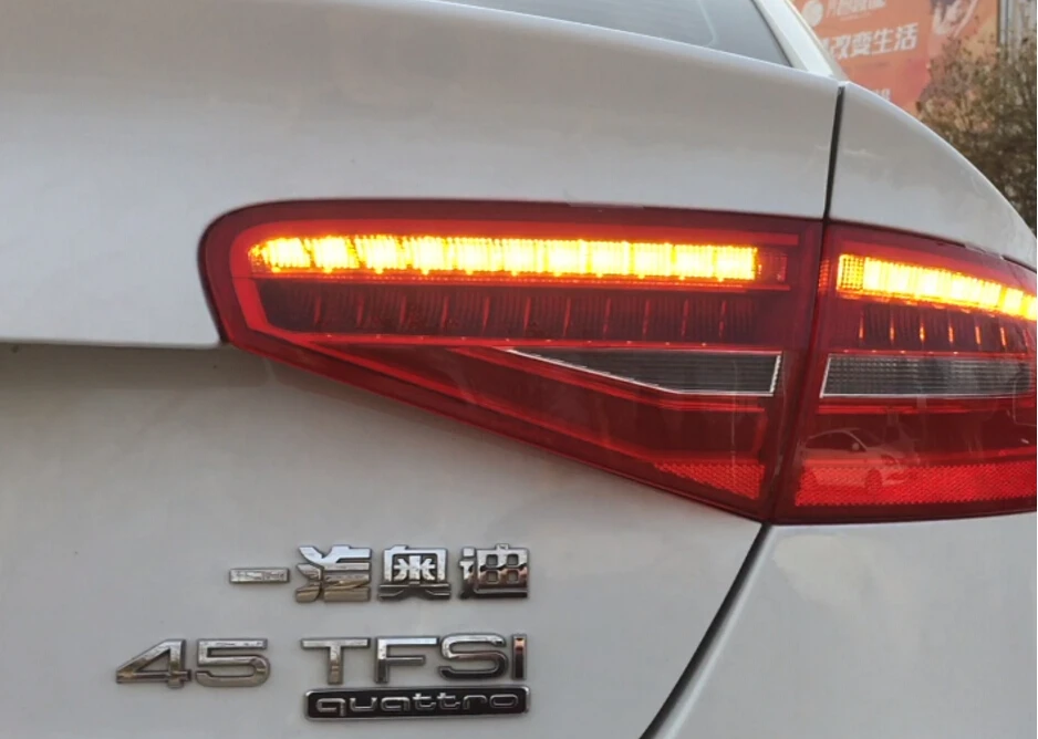 2013 год стайлинга автомобилей светодиодные фары для A4L фар для A4L фонарь дневного света светодиодный DRL Bi-ксеноновых фар, Высокопрочная конструкция