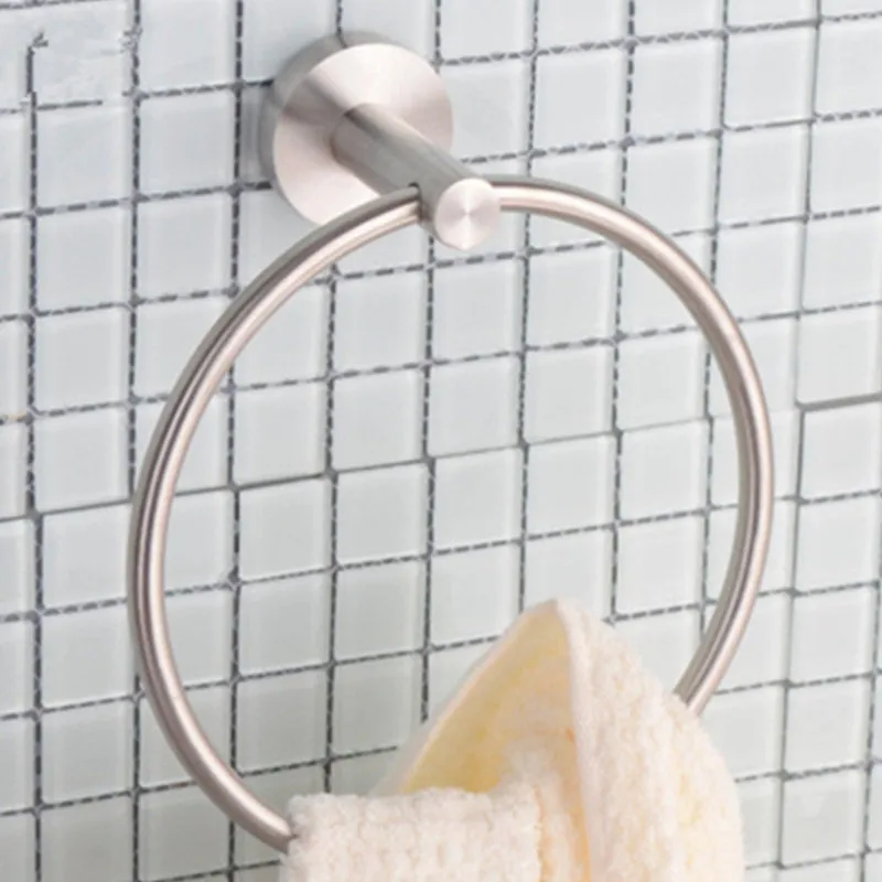 Homedec Stainless steel Towel Ring Modern Design Hand Towel Holder