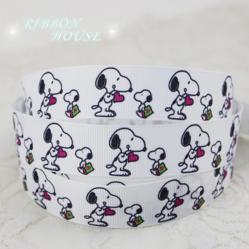 22mm printed grosgrain white ribbon gift wrap ribbons decoration