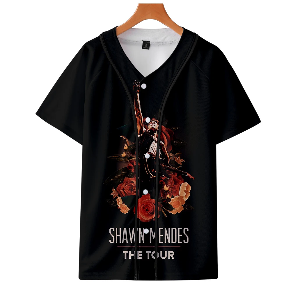 Альбом с подсветкой в стиле Kpop Shawn Mendes новинка 2019 бейсбольная Униформа коротким
