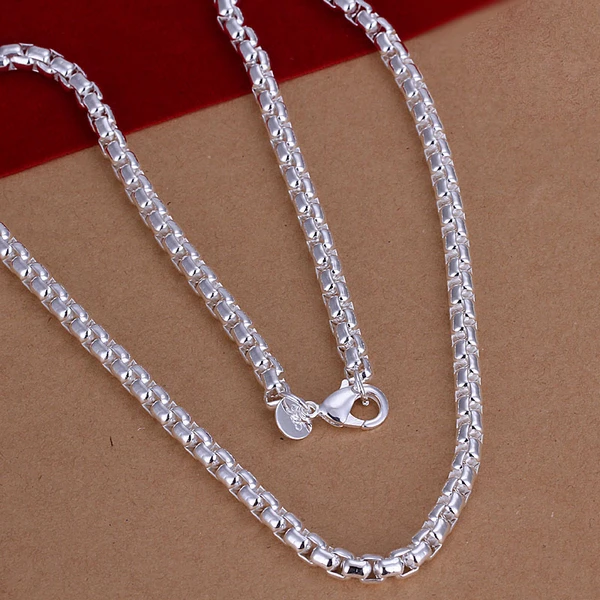 silver chain 925 sterling silver jewelry statement fashion fine pendant