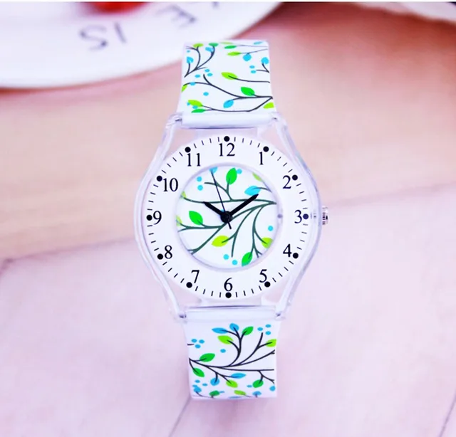 Fashion Simple pattern Boys Girls Sports Watch Waterproof Silicone Students Watc Fashion Simple pattern Boys Girls Sports Watch Waterproof Silicone Students Watc