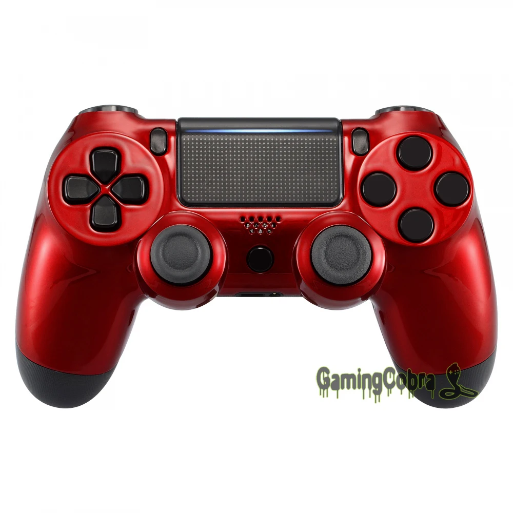 

Glossy Red Kit Front Shell with Screwdriver for PS4 Slim Pro Controller JDM-040 JDM-050 JDM-055 #SP4FP03