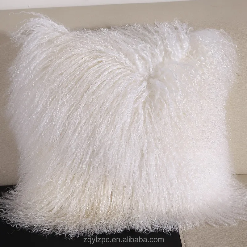 ALICEFUR Custom size new design mongolian lamb fur protective Cushion Pillow Cover (5).jpg