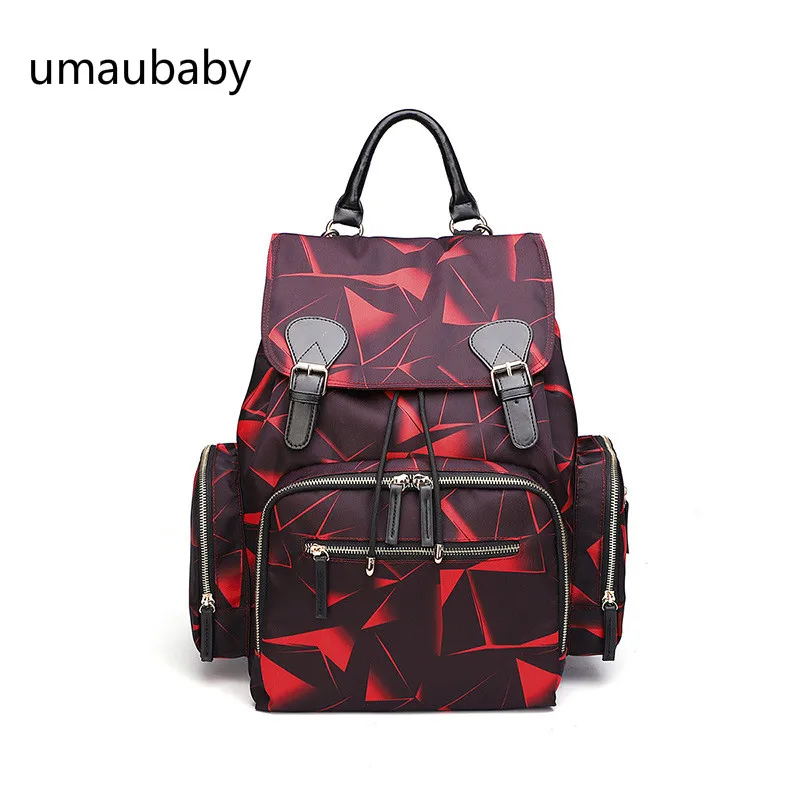 

2019New Mommy Bag Large capacity double shoulder bag fashion mom backpack Waterproof backpack diaper bag baby diaper bags baby
