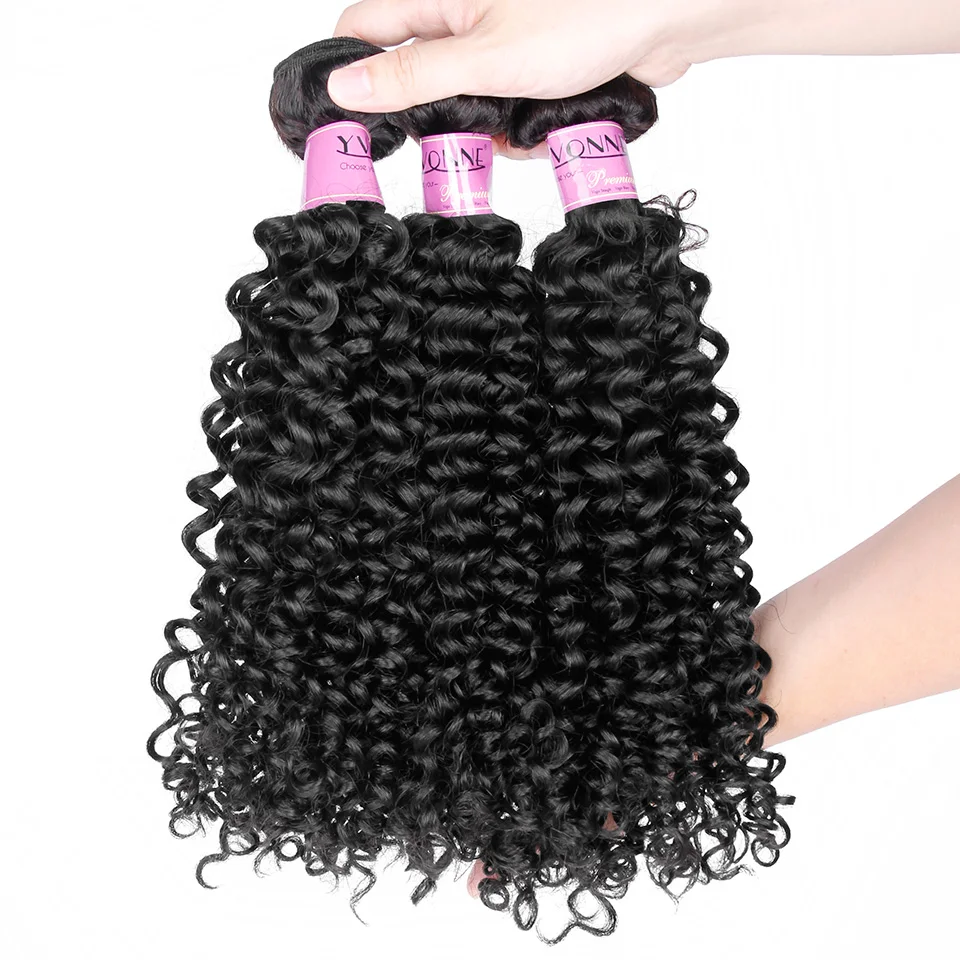 Sale 48 Yvonne 3c 4a Malaysian Curly Hair Bundles With
