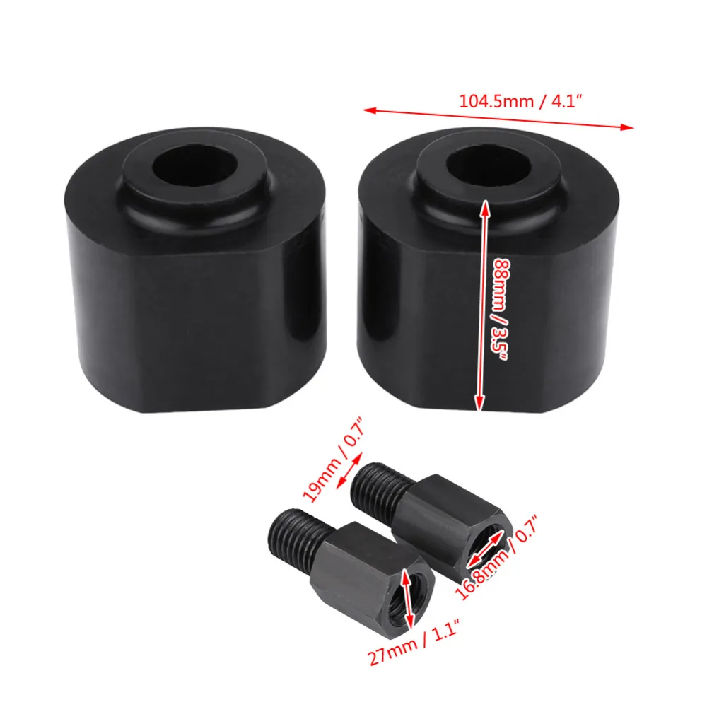 

Universal Car Modified Front Bumper Air Intake Turbo Turbine Inlet Pipe Funnel Kit Square Compact lightweight design long last