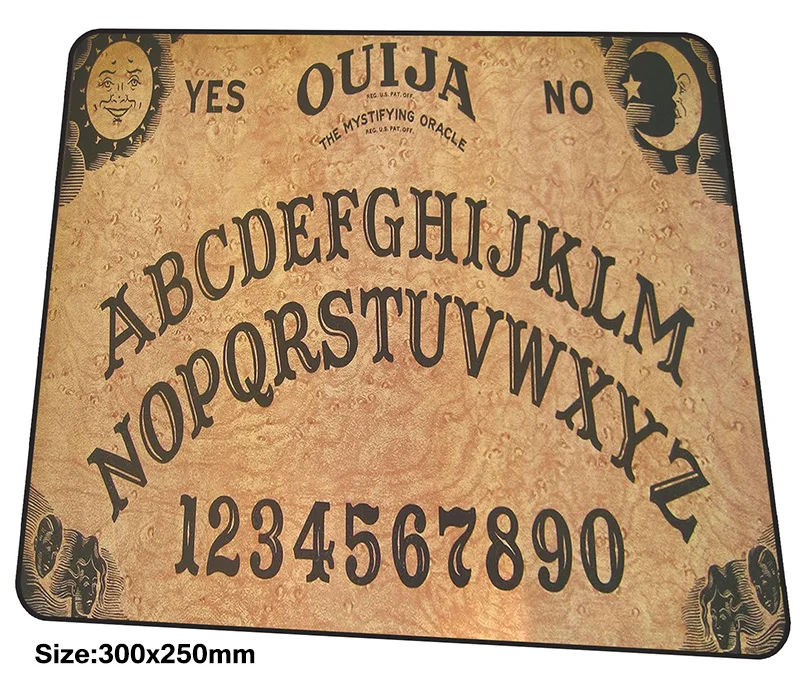Ouija доска коврик для мыши 300x250 мм коврики лучшие игровые высокого качества