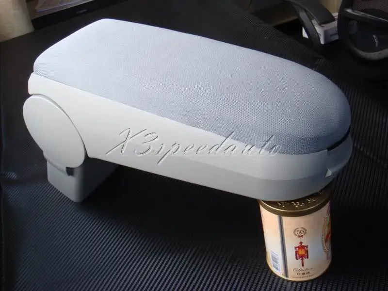 Free Shipping Gray Cloth Fabric Center Console Armrest For Volkswagen