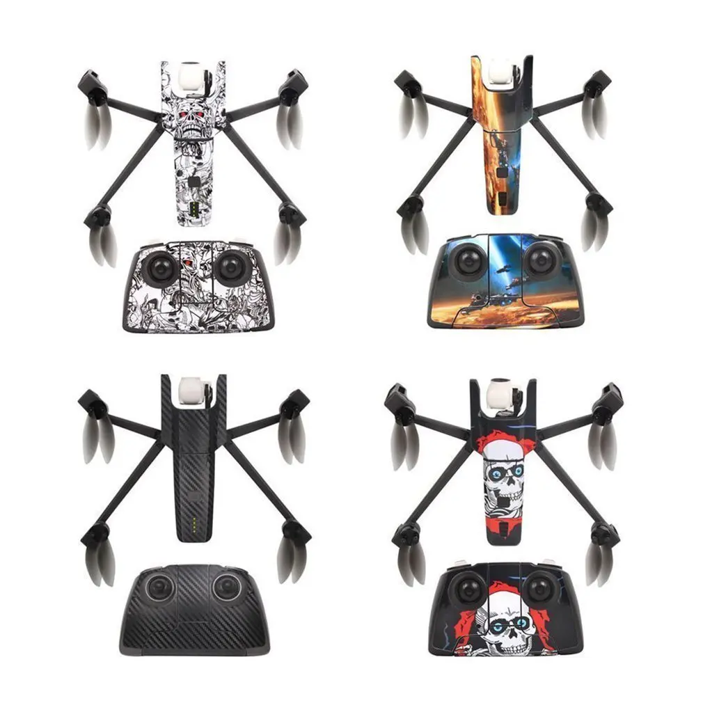 

Waterproof Cool PVC Sticker Decals for Parrot Anafi Drone Remote Control Accessories for Drone Body Shell Protection Skin
