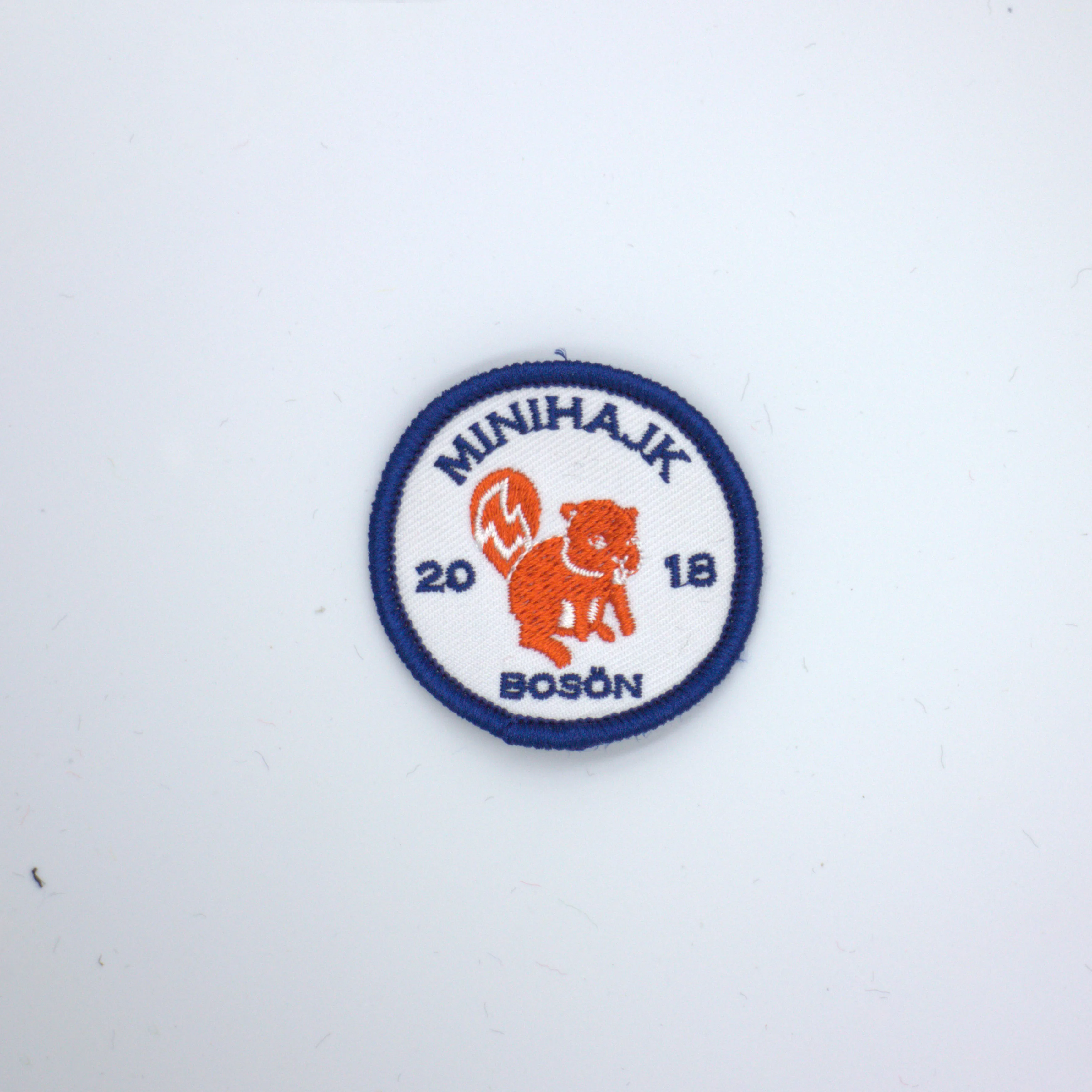 

Custom Embroidered Patch FLAG Personalised TAG NAME TEXT National Backpack Badge 09