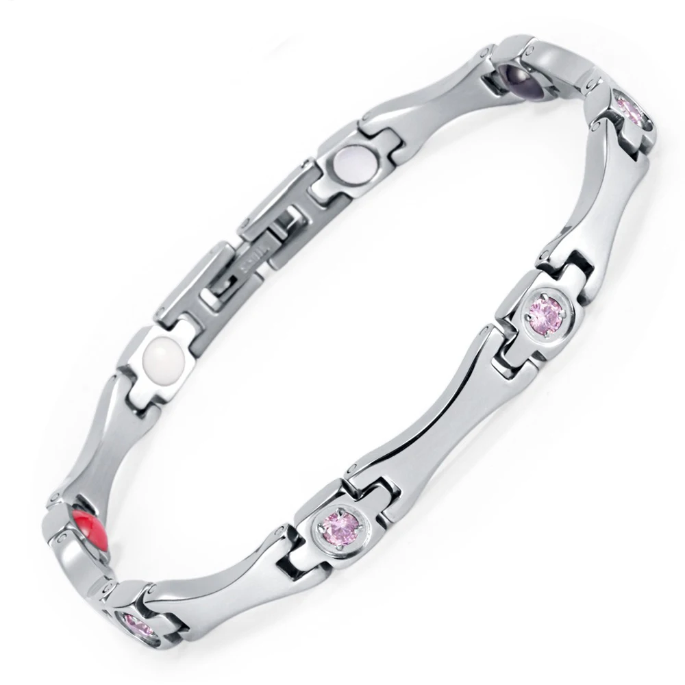 Rainso-Elegant-Stainless-Steel-Energy-Health-Magnetic-Bracelet-with-Magnet-Rhinestones-Friendship-Love-Bracelets-for-Woman