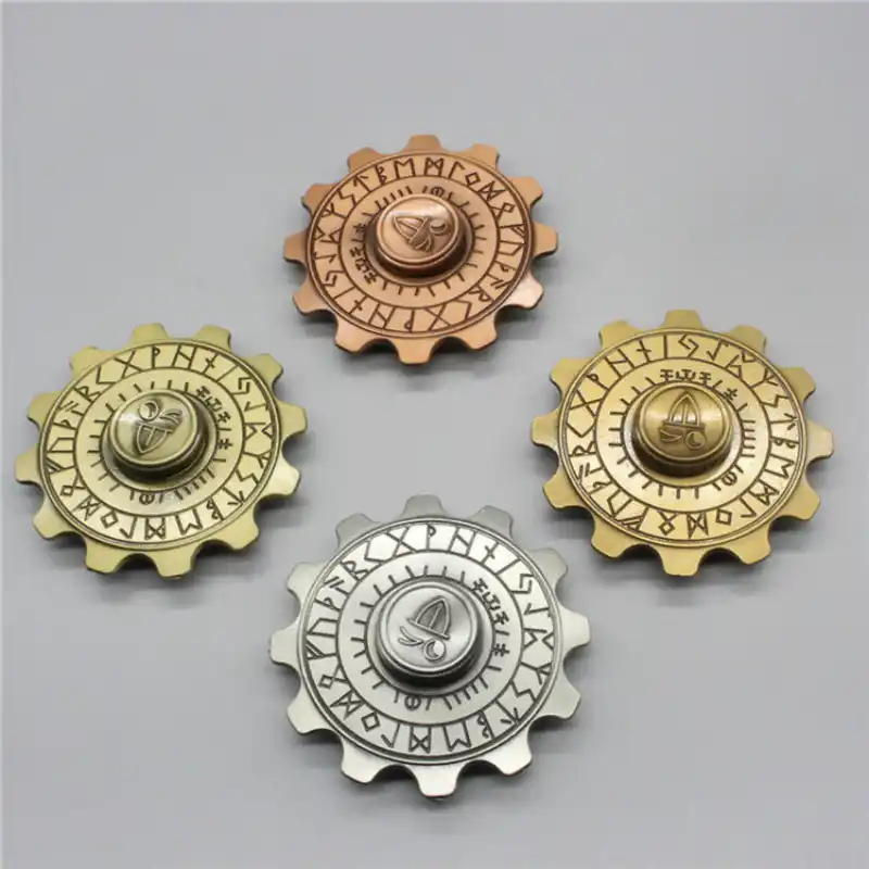 Классический компас кончик пальца гироскоп навигации astrolabe Viking гироскоп металлический палец гироскопа