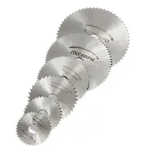 LHLL-Комплект HSS Круговой Диск Пилы Круговыми Зубьями + Оправка для Dremel