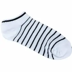 Woweile #5003 1 пара унисекс удобные в полоску хлопковые носки Шлёпанцы для женщин короткие носки