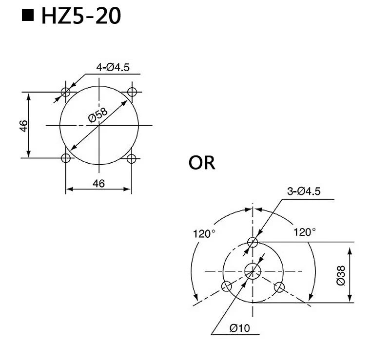 Электрический поворотный кулачковый переключатель HZ5-20 M04 M05 M06 2 Позиция 3 2 Позиция 380V 4KW 20A