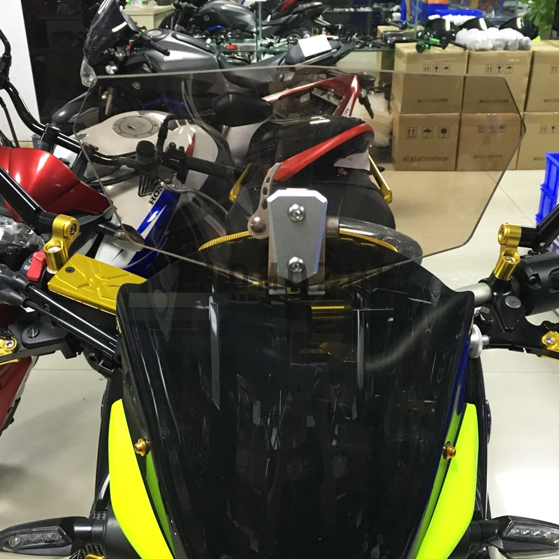 Универсальная регулируемая защита для ветрового стекла Kawasaki Versys 650 Versys1000|adjustable