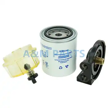 Boat Fuel Filter Marine Engine Fuel Water Separator for Mercury Yamaha Outboard 10 Micron