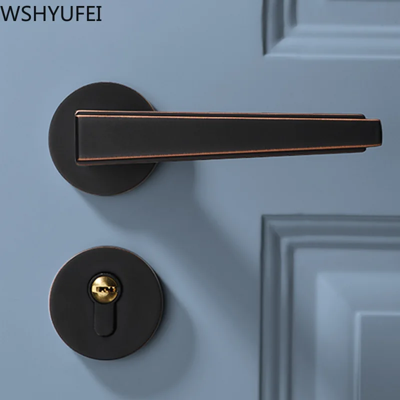 1pcs High Quality Home Decoration Interior Bedroom Door Lock