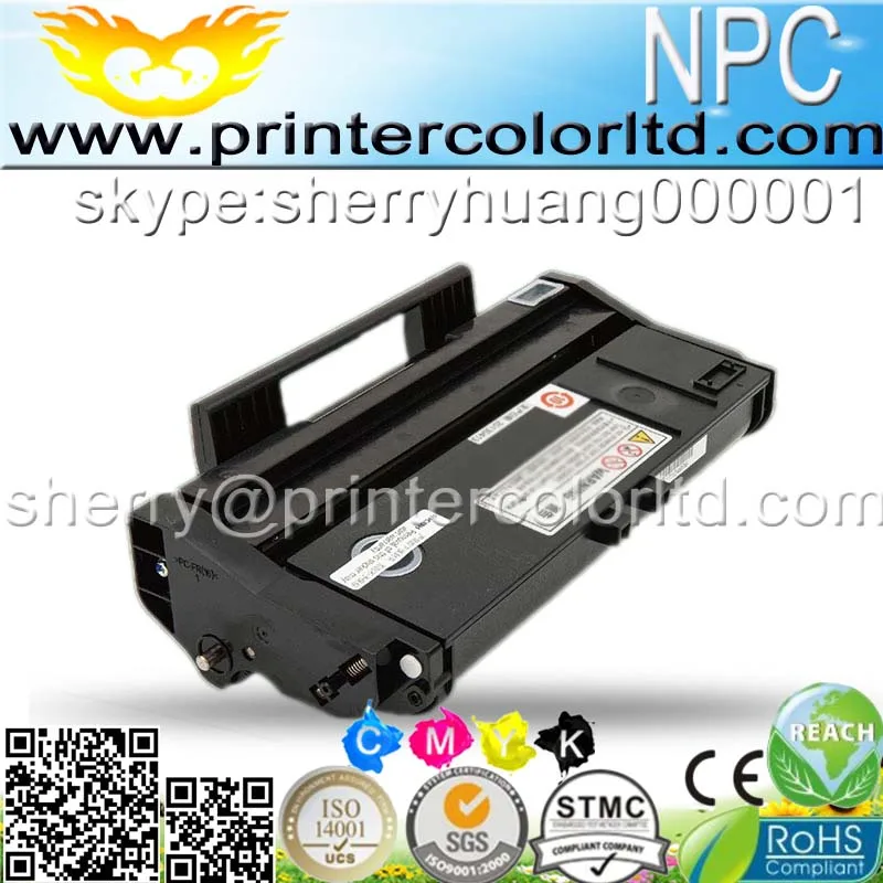 SP100) совместимый тонер-картридж для Ricoh Aficio SP100E SP100 SP 100E 100 407165 BK(2000 страниц