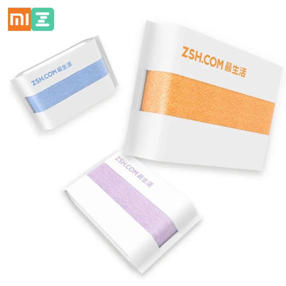 

Xiaomi New Brand ZSH Polyegiene Antibacterial Towel High Quality Oeko-Tex Standard 100% Cotton Strong Water Absorption