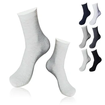 

Socks Men Autumn Solid Color Non Slip Male Socks Classic Meias Mid-calf Length Mens Socks Calcetines Hombre