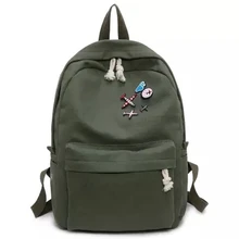 Multi-function Изысканный рюкзак большой емкости модные простая ткань школьные сумки Multi-function чистый цвет повседневные Рюкзаки