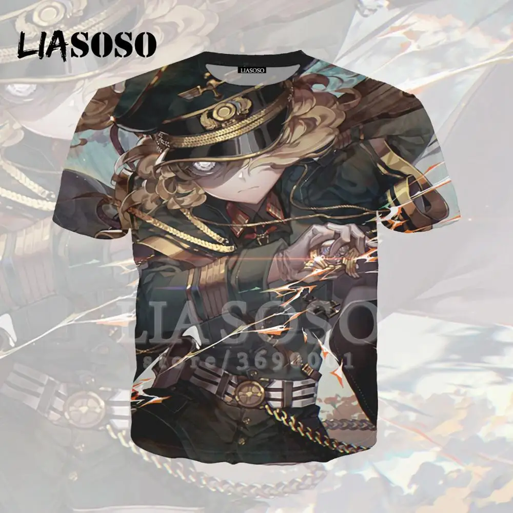 LIASOSO, 3D принт, для женщин и мужчин, японское аниме, Youjo Senki Tanya Degurechaff, футболка, летняя футболка, хип-хоп пуловер, короткий рукав, X1575 - Цвет: 8