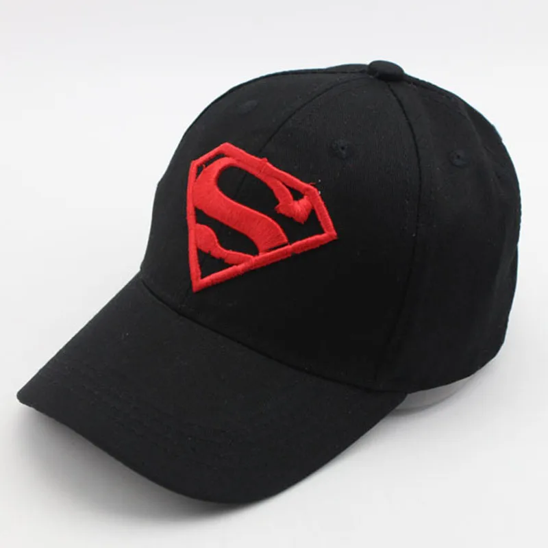 Детский летний солнцезащитный щит, бейсбольная кепка с мультяшным Суперменом, с вышивкой, костяные шляпы для мальчиков и девочек 2-8 лет, Детская кепка с хлопковой сеткой Солнцезащитная шляпа