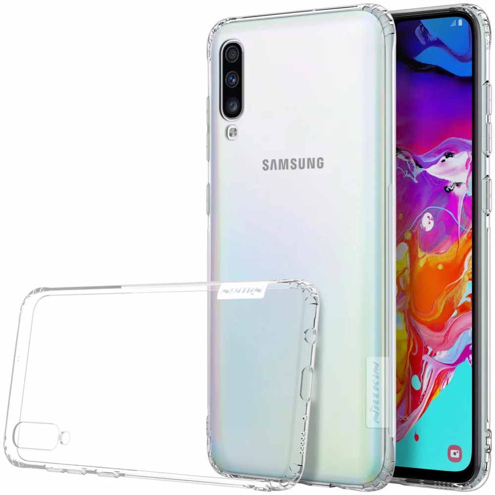 Для samsung Galaxy A70s A50s A30s A70 A50 A30 чехол Nillkin из ТПУ 0,6 мм мягкий чехол для телефона задняя крышка прозрачный чехол A70 A50 A30