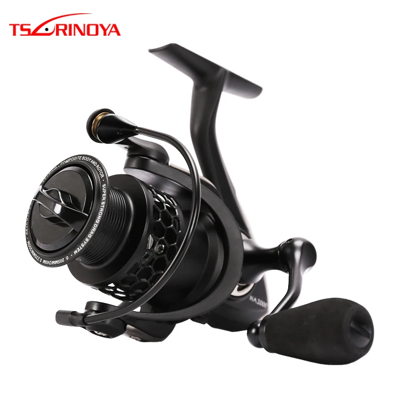 

TSURINOYA Spinning Fishing Reel 9BB 5.2:1 Gear Ratio Saltwater Fishing Reels Lightweight NA2000 3000 3000 4000 5000