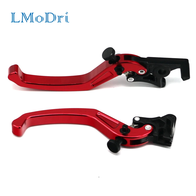 LMoDri New Motorcycle Brake Lever Scooter Moped Accessories For GY6 Refit Adjustable CNC Disc