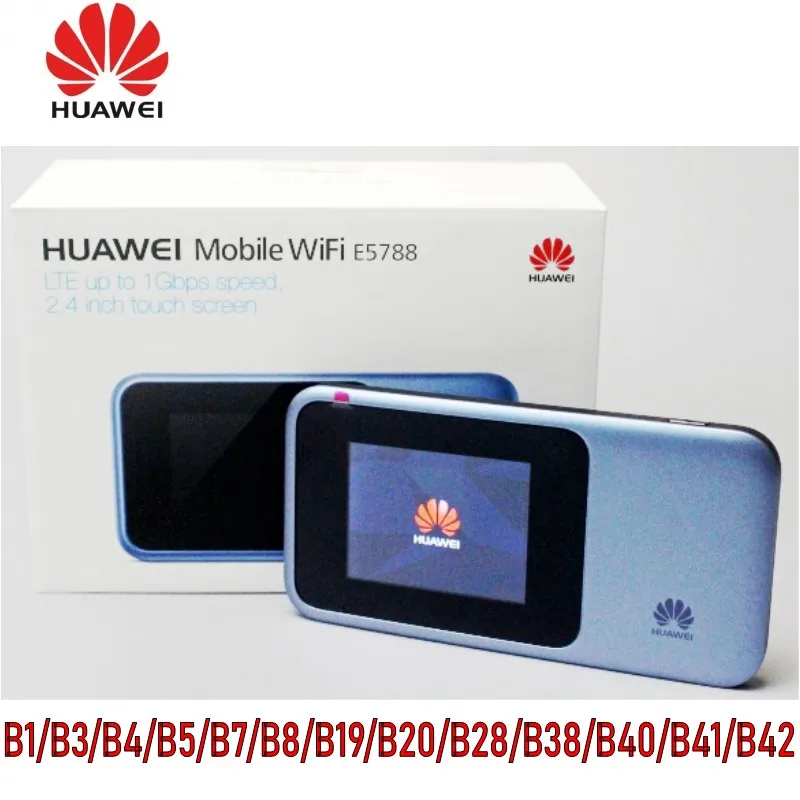 Huawei E5788 CAT16 1 Гбит/с загрузки мобильный WiFi 4G точка доступа LTE портативный маршрутизатор E5788u-96a