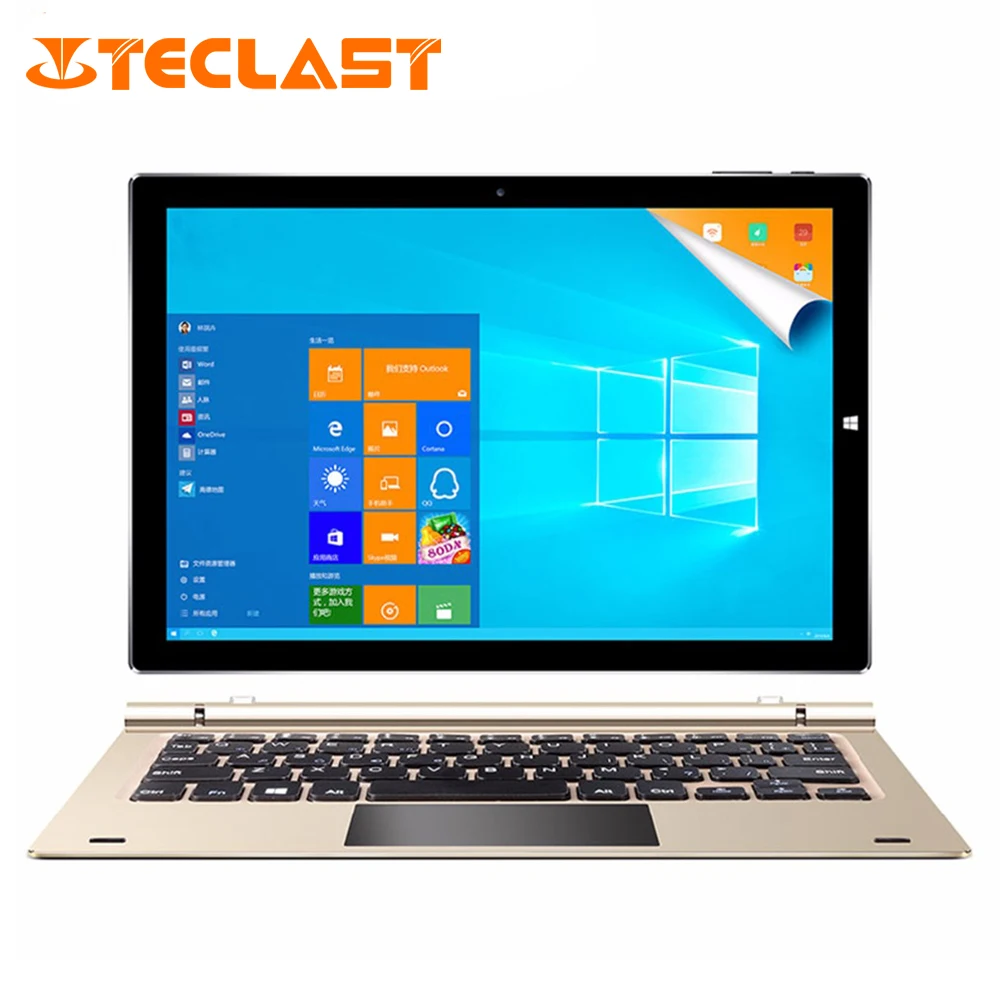 

Teclast Tbook 10S Intel Cherry Trail Z8350 Quad Core Win 10+Android 5.1 4G RAM+64G ROM 1920*1200 IPS 10.1 inch Tablet PC