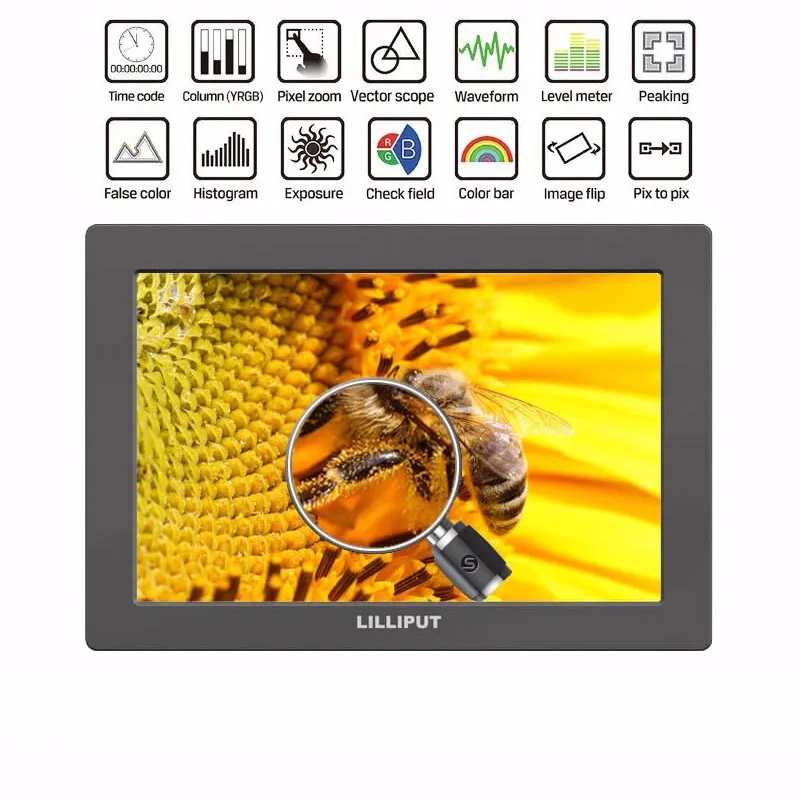 LILLIPUT " Q7 Full HD металлическая тонкая камера с переходом SDI и HDMI